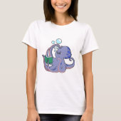 Octopus at 読's with Book Tシャツ (正面)