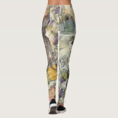 Octopus Beach Vacation Victorian Gothic Fun レギンス (裏面)