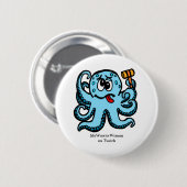 Octopus Bonk, MeWarriorWoman on Twitch 缶バッジ (正面&裏面)