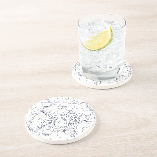 Octopus Bubble Drift コースター (側面)