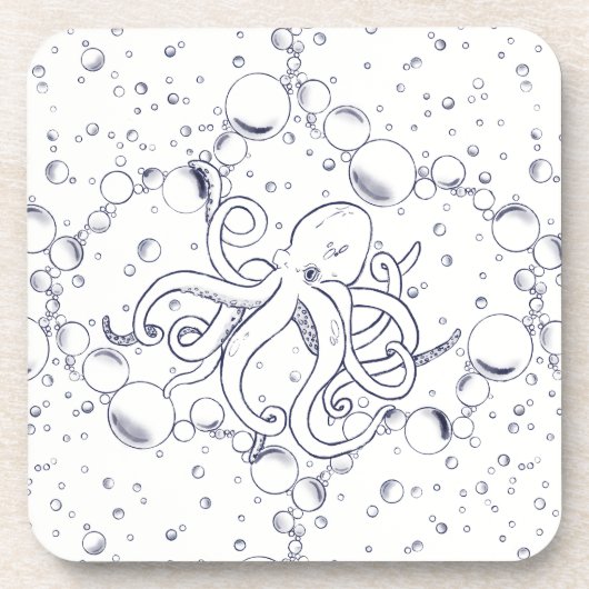 Octopus Bubble Drift コースター (正面)