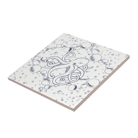 Octopus Bubble Drift Primary タイル (側面)