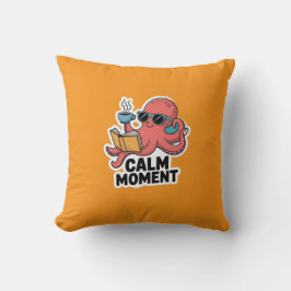 Octopus Coffee - Calm Moment Pillow  クッション