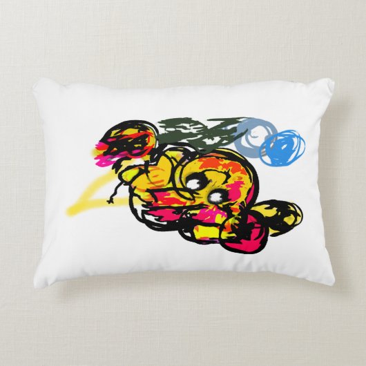 Octopus fun アクセントクッション (正面)