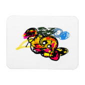 Octopus fun マグネット (横)