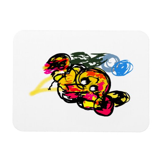 Octopus fun マグネット (横)