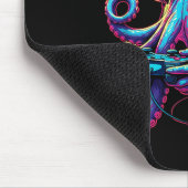 Octopus Gaming Animal Video Games Funny Octopus マウスパッド (コーナー)