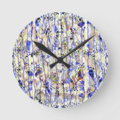 Octopus Garden ラウンド壁時計 (正面)