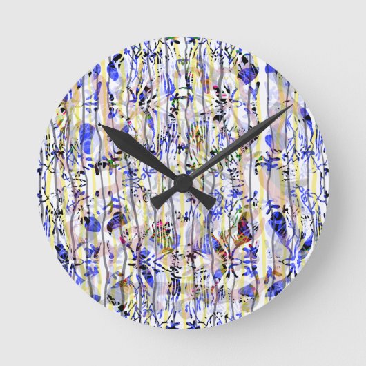 Octopus Garden ラウンド壁時計 (正面)