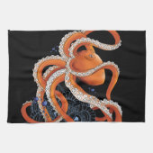 Octopus henna キッチンタオル (横)