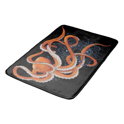 Octopus Henna バスマット (アングル)