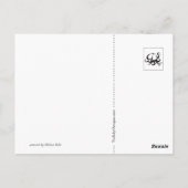 Octopus in Pool Floatはがき ポストカード (裏面)