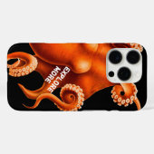Octopus iPhoneケース Case-Mate iPhoneケース (裏面 (横))