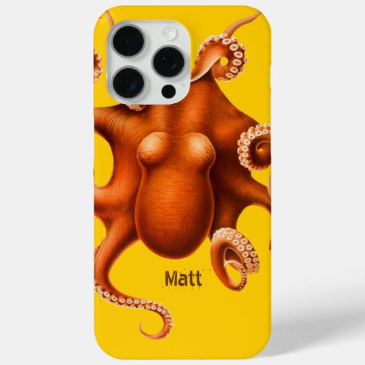Octopus iPhoneケース Case-Mate iPhoneケース (裏面)