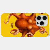 Octopus iPhoneケース Case-Mate iPhoneケース (裏面 (横))