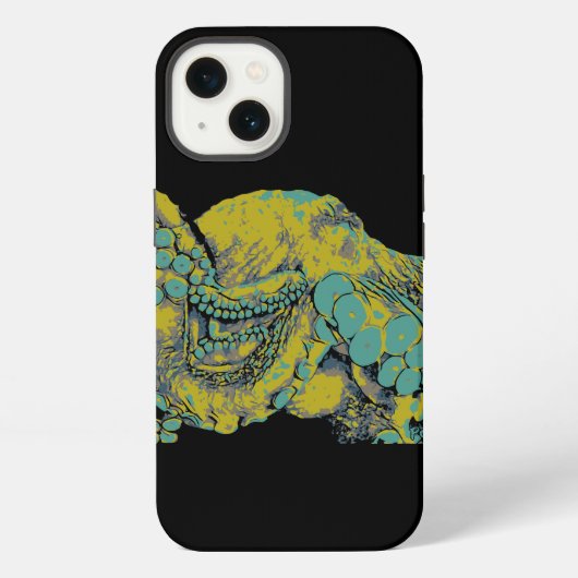 Octopus iPhone / iPadケース iPhoneケース (裏面)