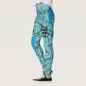 Octopus Kraken Leggins レギンス (左)