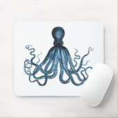 Octopus kraken nautical coastal ocean beach sea マウスパッド (マウス)