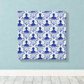 Octopus (light background) キャンバスプリント (インサイチュ (ウッドフロア))