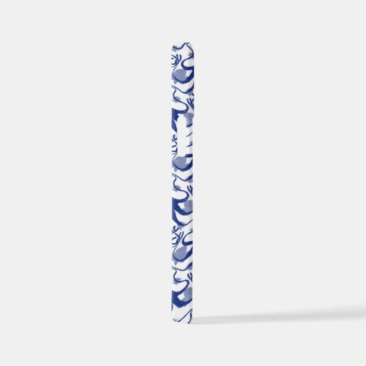 Octopus (light background) iPhoneケース (右側面)