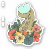 Octopus Loveノートパソコンステッカー シール (正面)