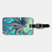 Octopus Luggage Tag ラゲッジタグ (正面横)