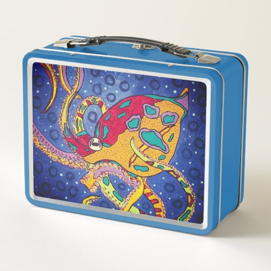 Octopus Lunch Box メタルランチボックス (裏面)