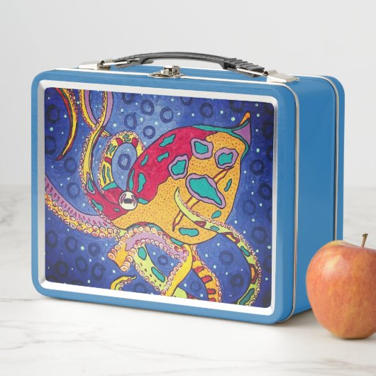 Octopus Lunch Box メタルランチボックス (インサイチュ)