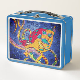 Octopus Lunch Box メタルランチボックス
