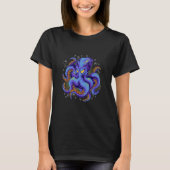 Octopus monster under the sea tシャツ (正面)