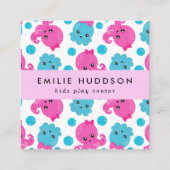 Octopus Pattern、キッズセ遊ン、アクティビティセンター スクエア名刺 (正面)