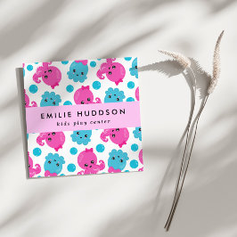 Octopus Pattern、キッズセ遊ン、アクティビティセンター スクエア名刺