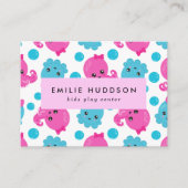 Octopus Pattern、キッズセ遊ン、アクティビティセンター 名刺 (正面)
