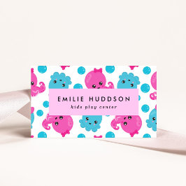 Octopus Pattern、キッズセ遊ン、アクティビティセンター 名刺