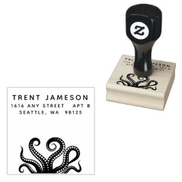 Octopus Tentacles Address ラバースタンプ