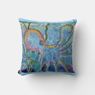 Octopus Throw Pillow クッション
