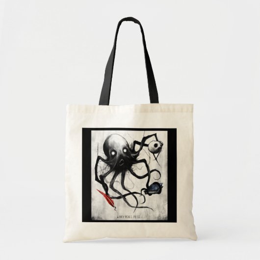 Octopus Tote Bag - Natural トートバッグ (正面)