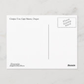 Octopus Tree、Cape Meares、オレゴン ポストカード (裏面)