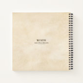 Octopus with Flask Steampunk Chemistry ノートブック (裏面)