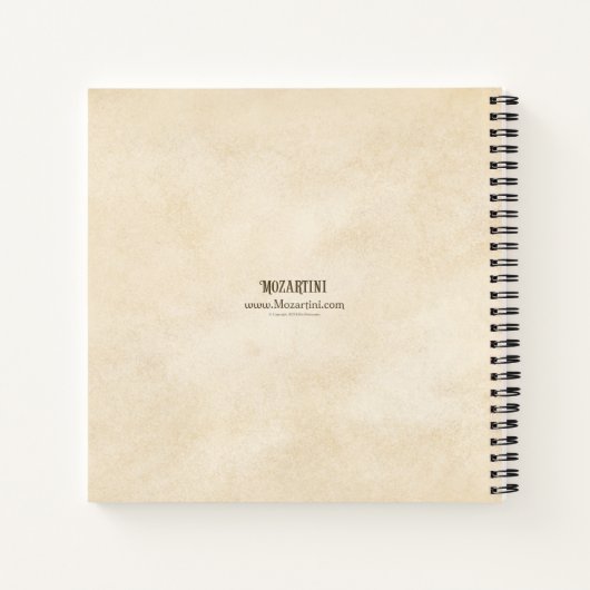 Octopus with Flask Steampunk Chemistry ノートブック (裏面)