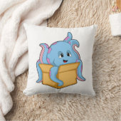 Octopus with Packet.PNG クッション (ブランケット)