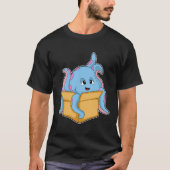 Octopus with Packet.PNG Tシャツ (正面)
