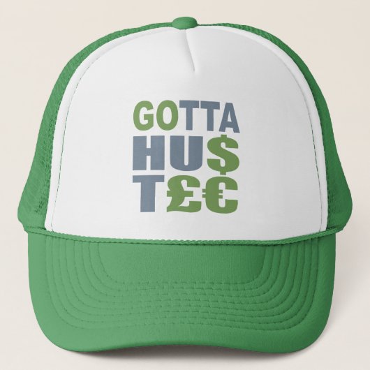 OCTOS HUSTLE / HU$T£€ hat – 色を選択 キャップ (正面)