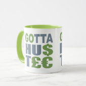 OCTOS HUSTLE / HU$T£€ mug -スタイルを選択 マグカップ (正面左)
