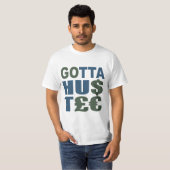 OCTOS HUSTLE / HU$T£€ shirt -スタイル、色を選択 Tシャツ (正面フル)