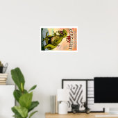 Octosaurus Rex 19" x 13" (Matte) ポスター (ホームオフィス)