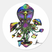 Octoshroomステッカー