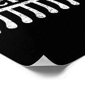 Octpi PiおもしろいギフトPi日の数学愛好家 ポスター (角)