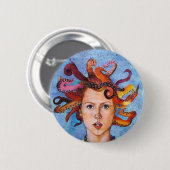 Octupi私の心 缶バッジ (正面&裏面)