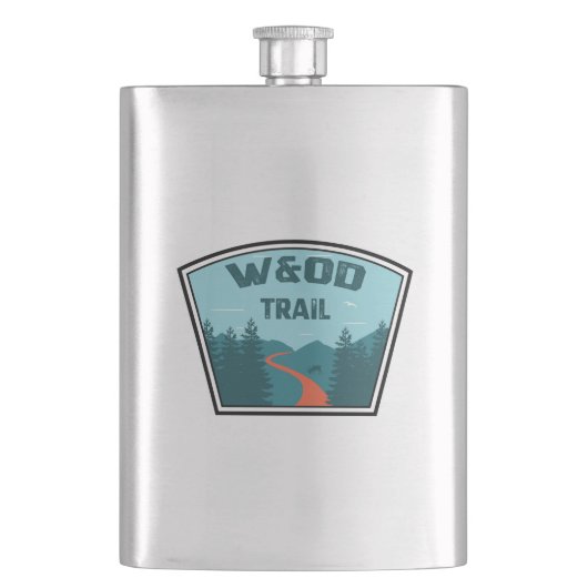 ODトレイル(&O) フラスク (正面)